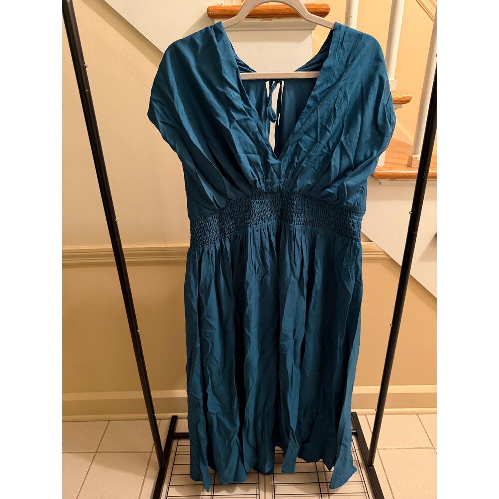 Womens Smocked Waist Dress